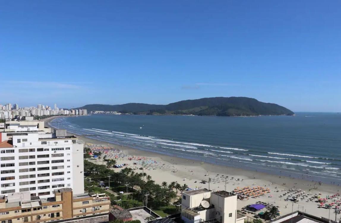 Flat Vista Mar Em Santosアパートメント エクステリア 写真
